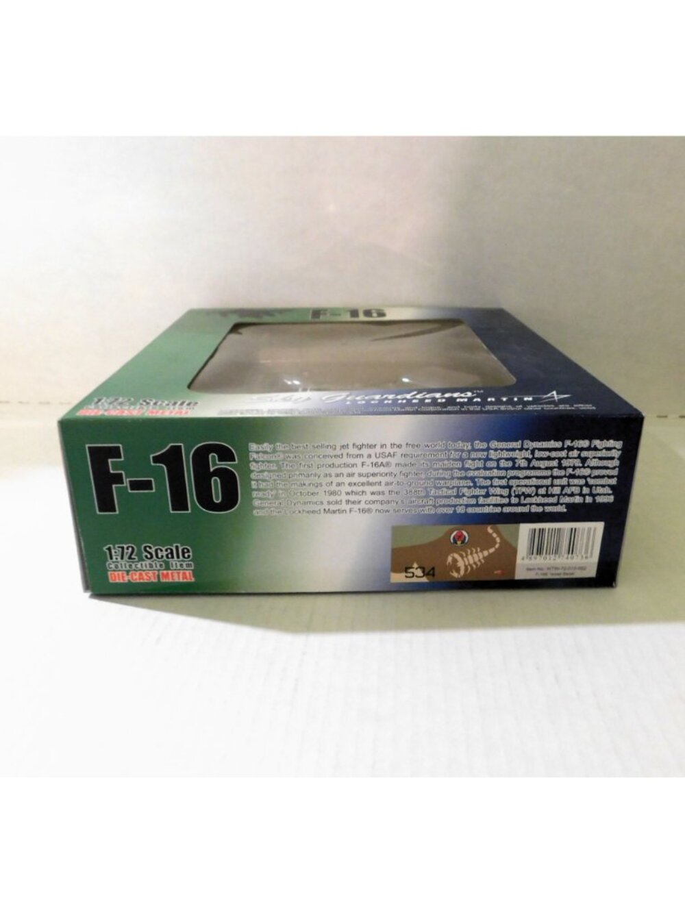 Witty Wings Sky Guardians 1:72 Scale F-16 Israeli Barak Diecast Model - Picture 10 of 13